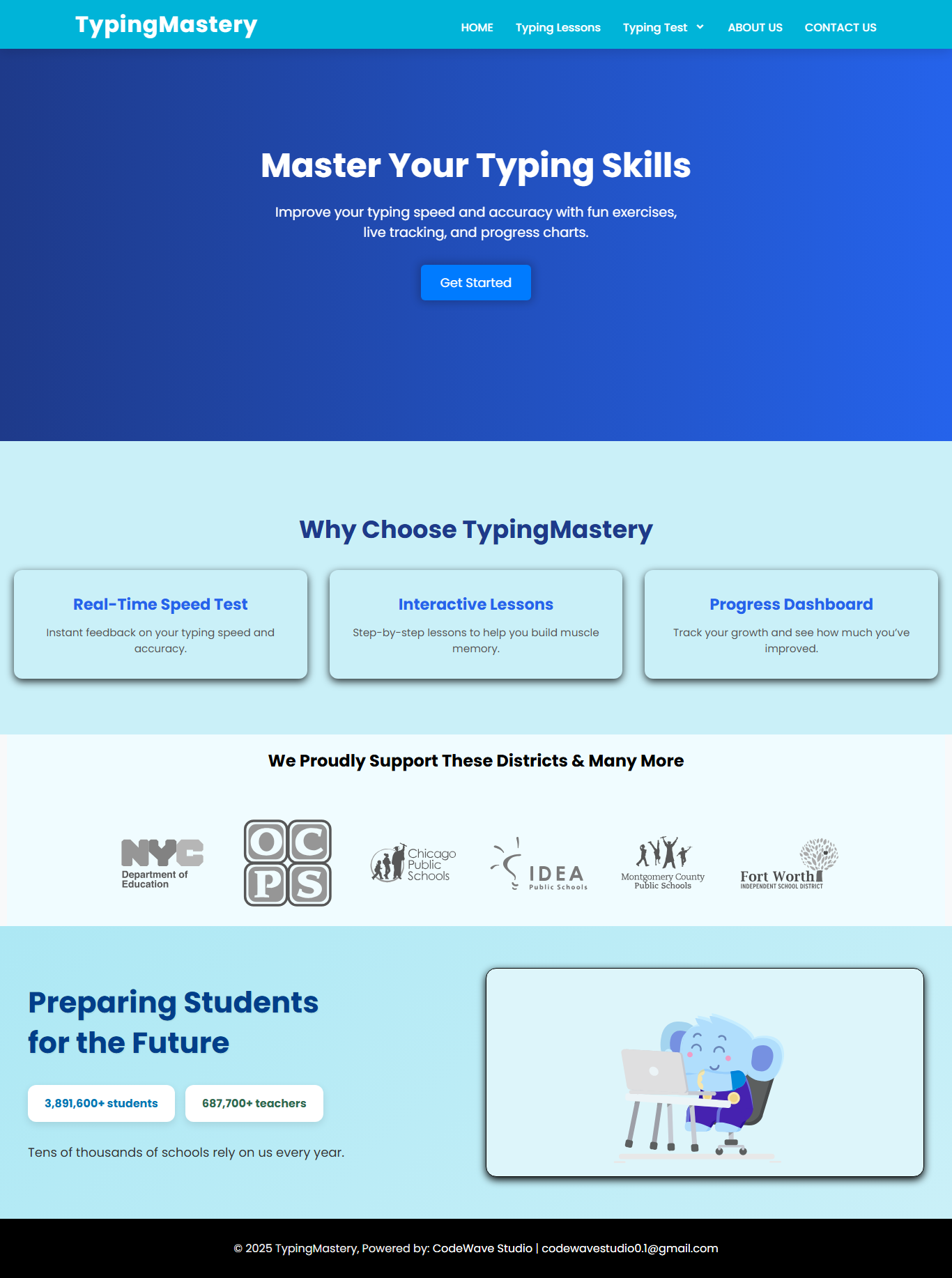 Typing Mastery