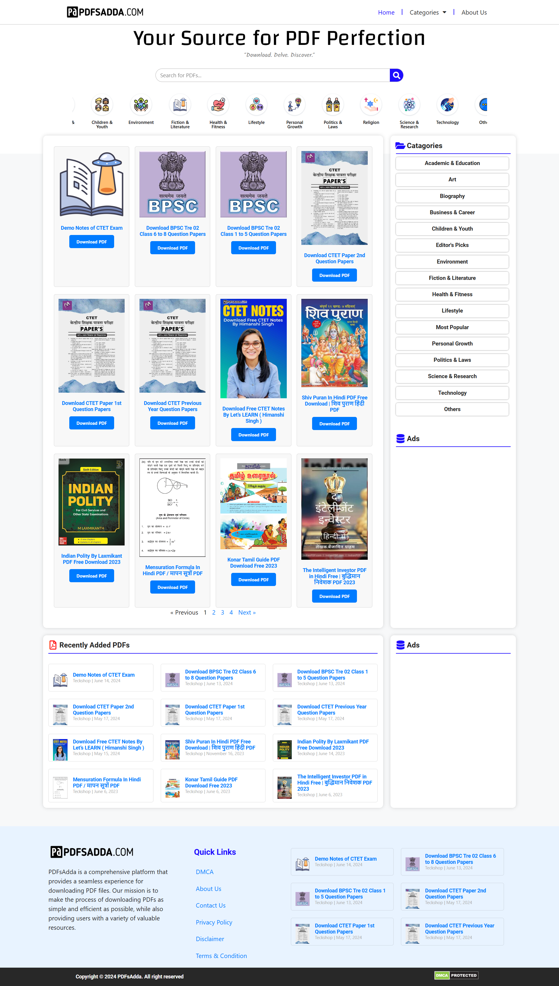 PDF download website